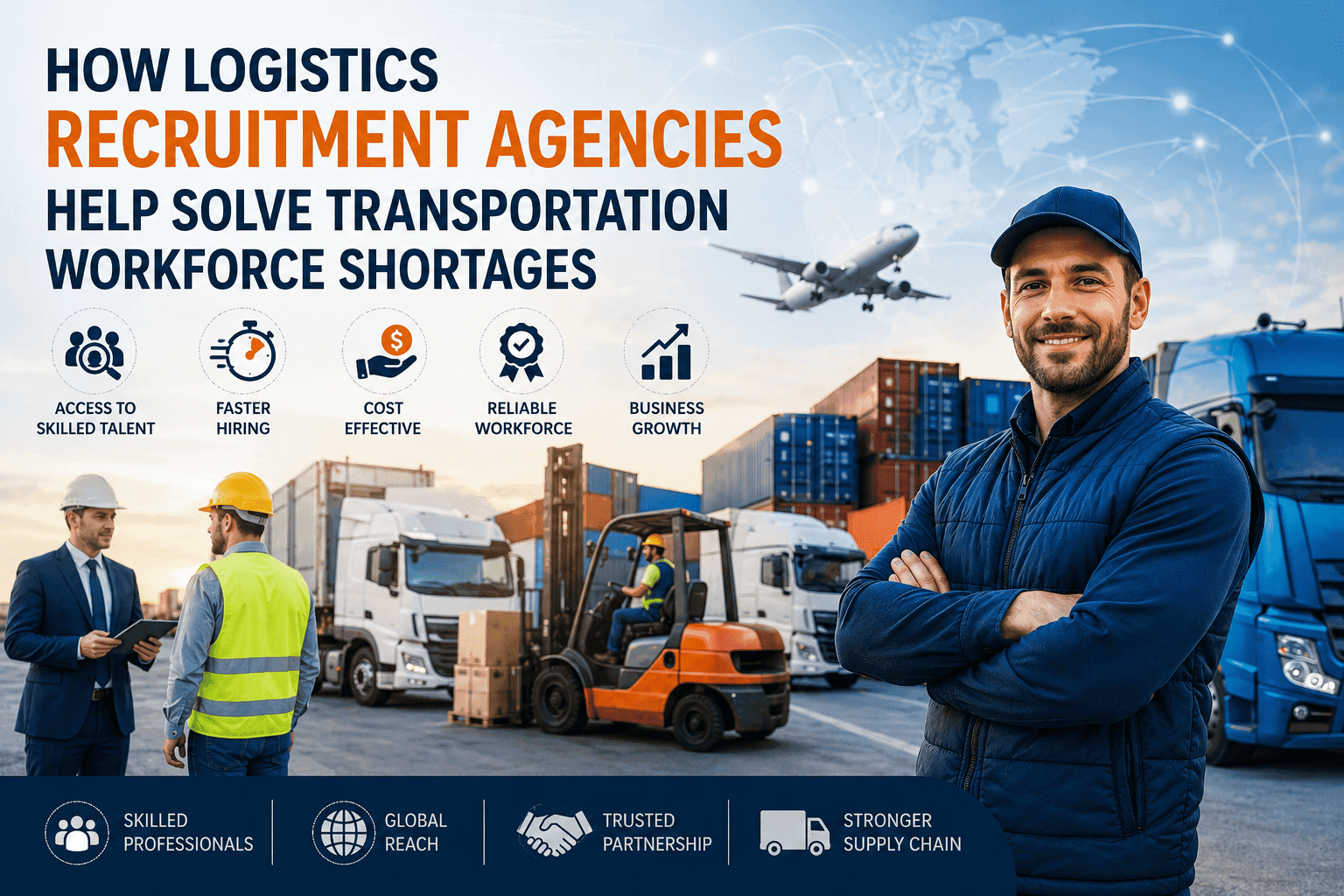 Skilled logistics workforce recruitment solutions