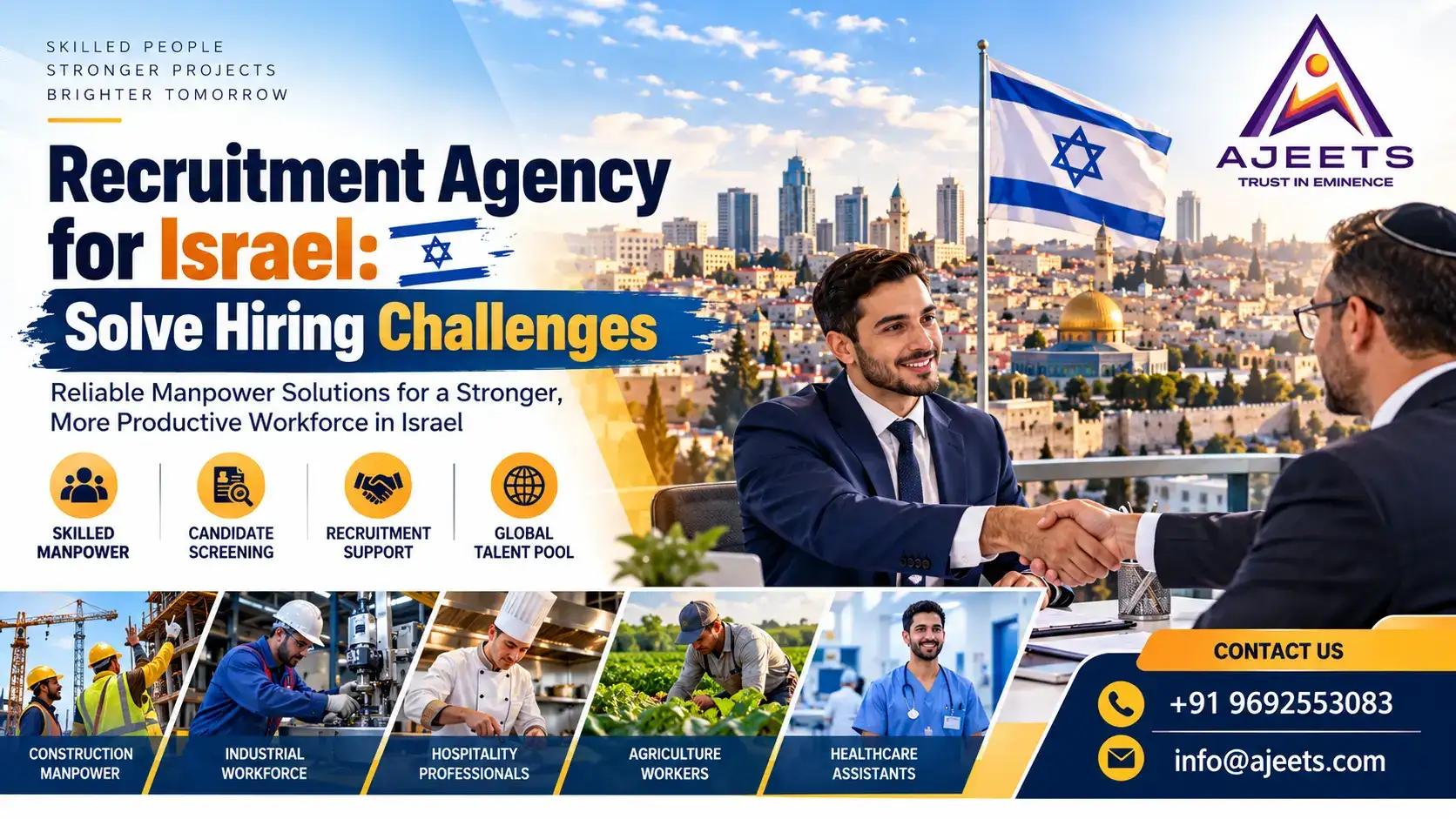 recruitment agencies for israel solve skilled workers