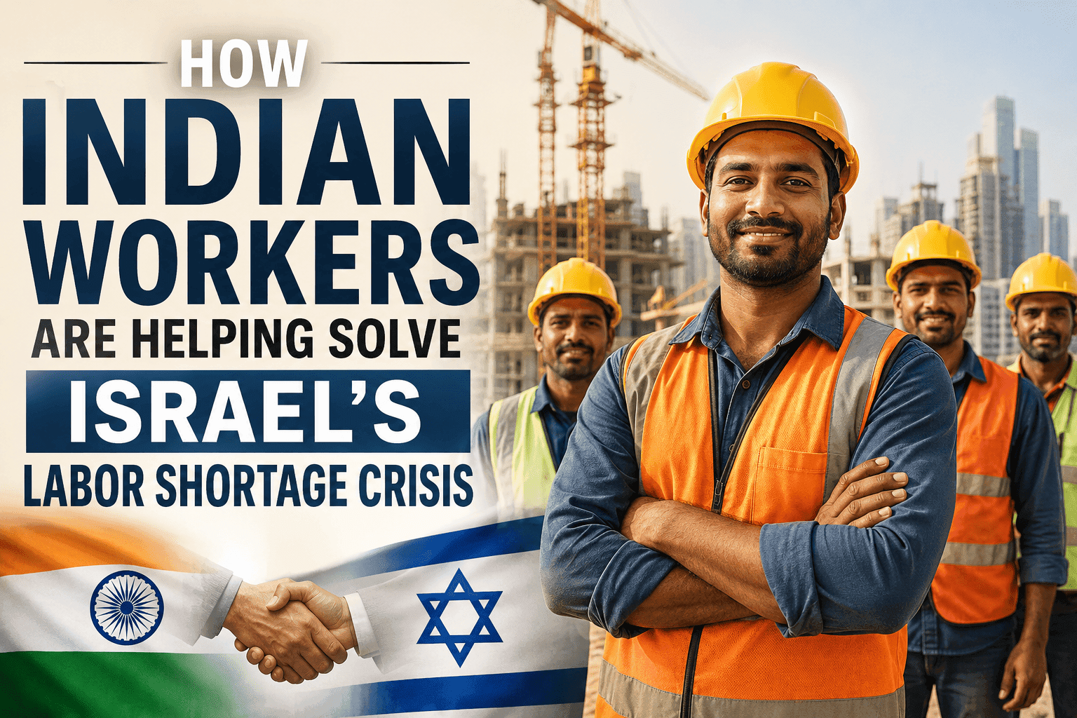 How Indian Workers Are Helping Solve Israel's Labor Shortage Crisis